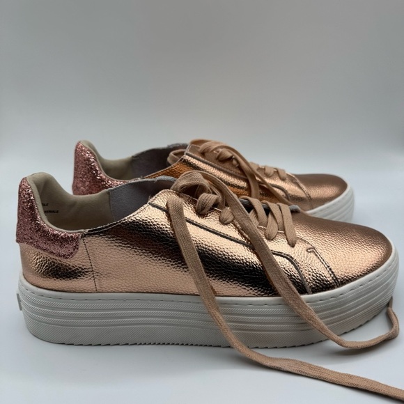 Joy Mangano Metallic Rose Women's Sneakers | Excellent Used Condition - Picture 4 of 9